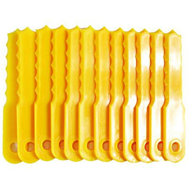 One Size Yellow Weed Warrior 70289A Replacement Push-N-Load 3 Blade Head-70289A Pack of 2